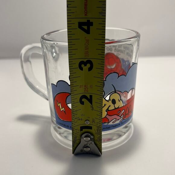 Vintage Garfield 1978 I’m Easy To Get Along With When Things Go My Way Glass Mug - Picture 7 of 8
